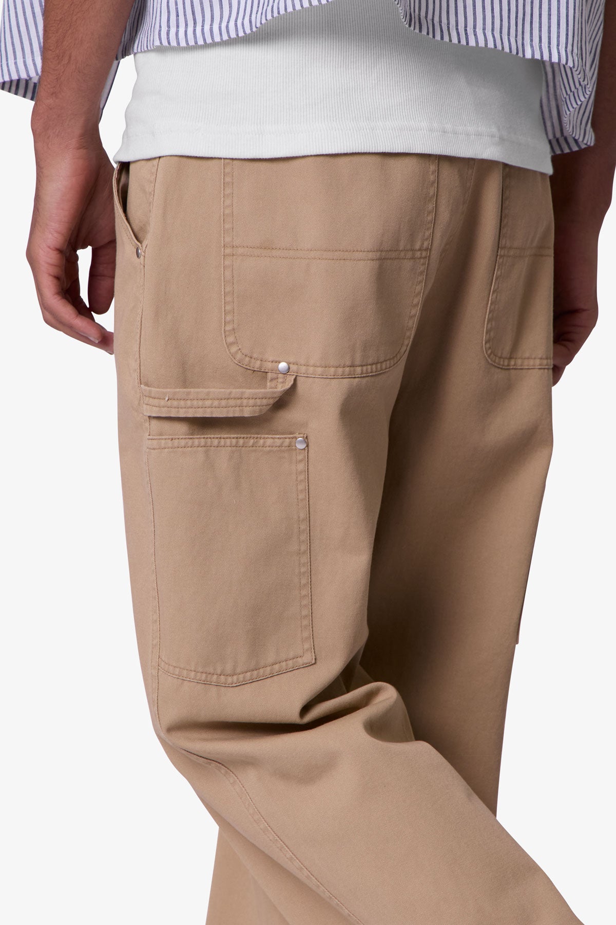 Ultra Baggy Chino Pants - Khaki | mnml | shop now