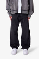 Ultra Baggy Denim - Stone Wash Black