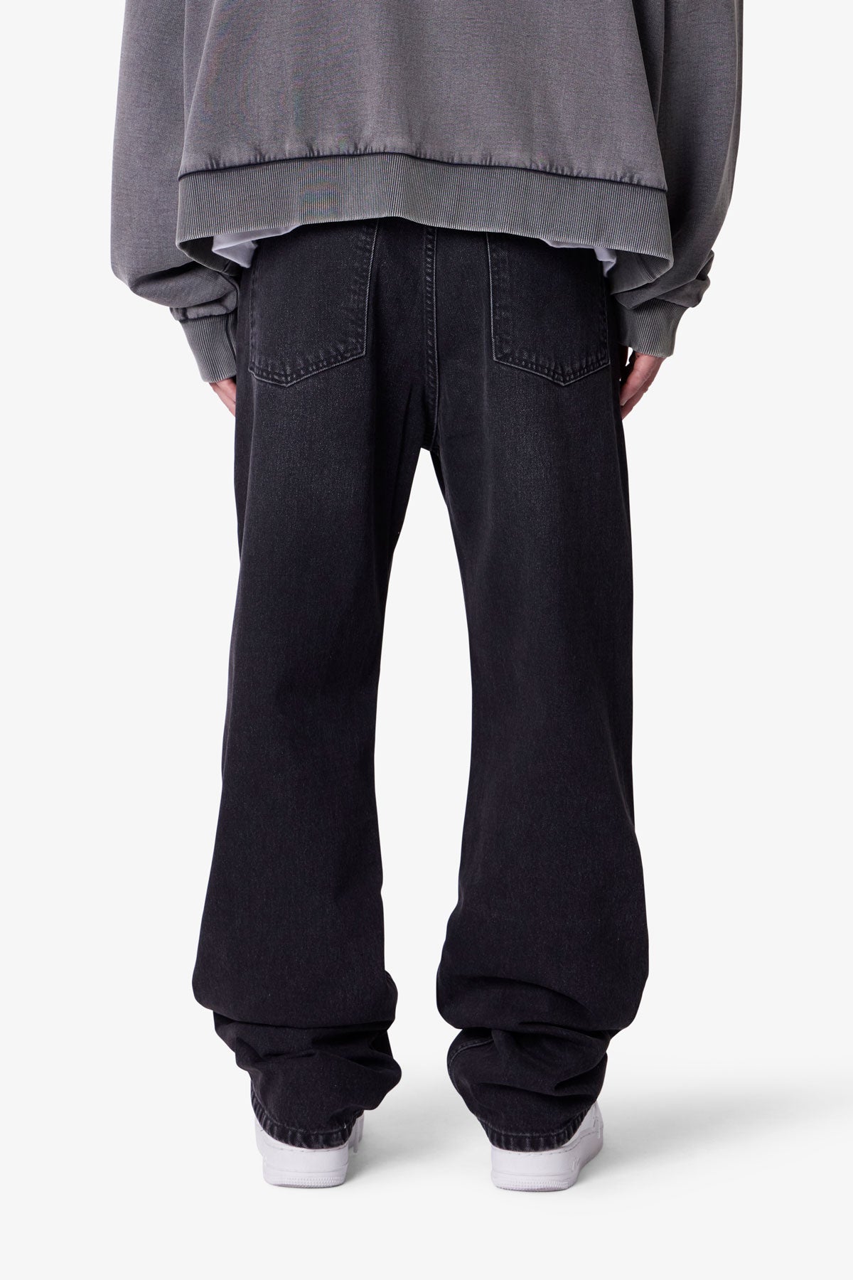 Ultra Baggy Denim - Stone Wash Black | mnml