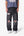 Ultra Baggy Distressed Zipper Denim - Vintage Black