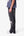 Ultra Baggy Distressed Zipper Denim - Vintage Black