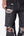 Ultra Baggy Distressed Zipper Denim - Vintage Black