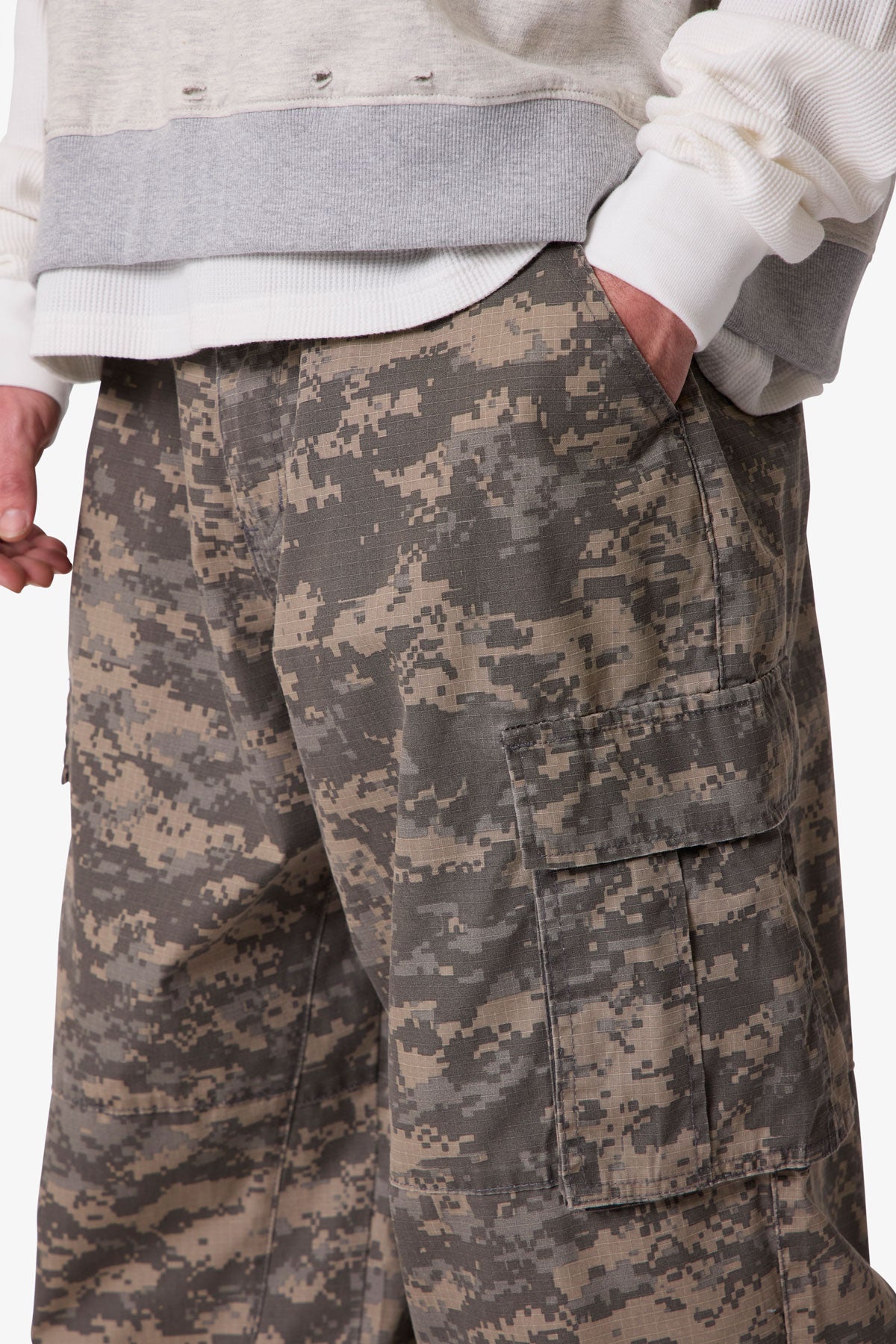 mega lastenfahrrad Mega Baggy Cargo Pants - Digi Camo
