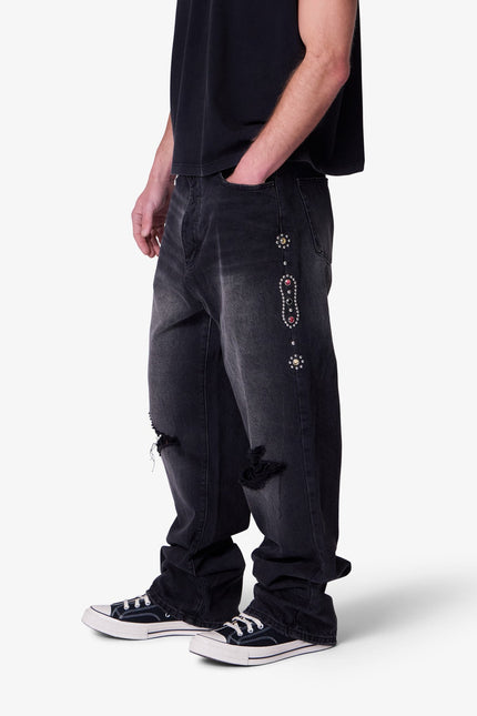 Ultra Baggy Mojave Denim - Washed Black