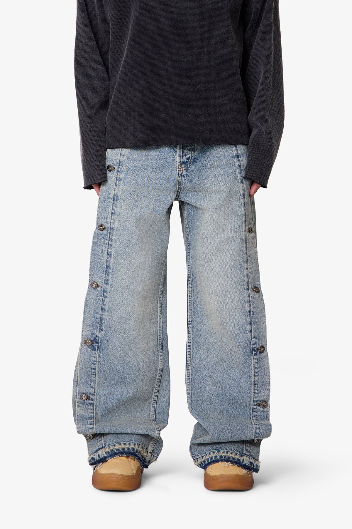 Baggy Rave Denim - Blue | mnml | shop now