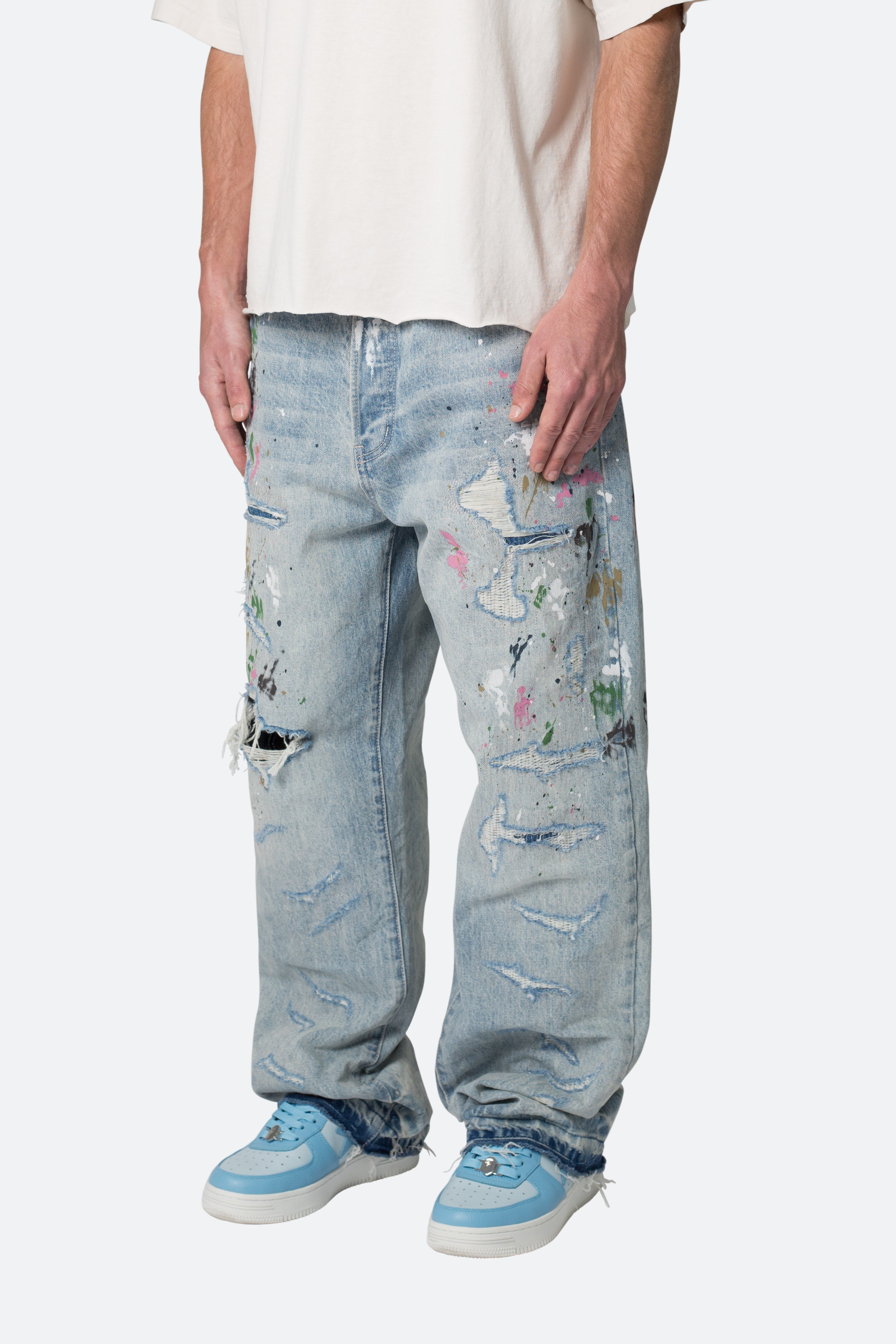 Ultra-Baggy-Paint-Denim-Blue- 