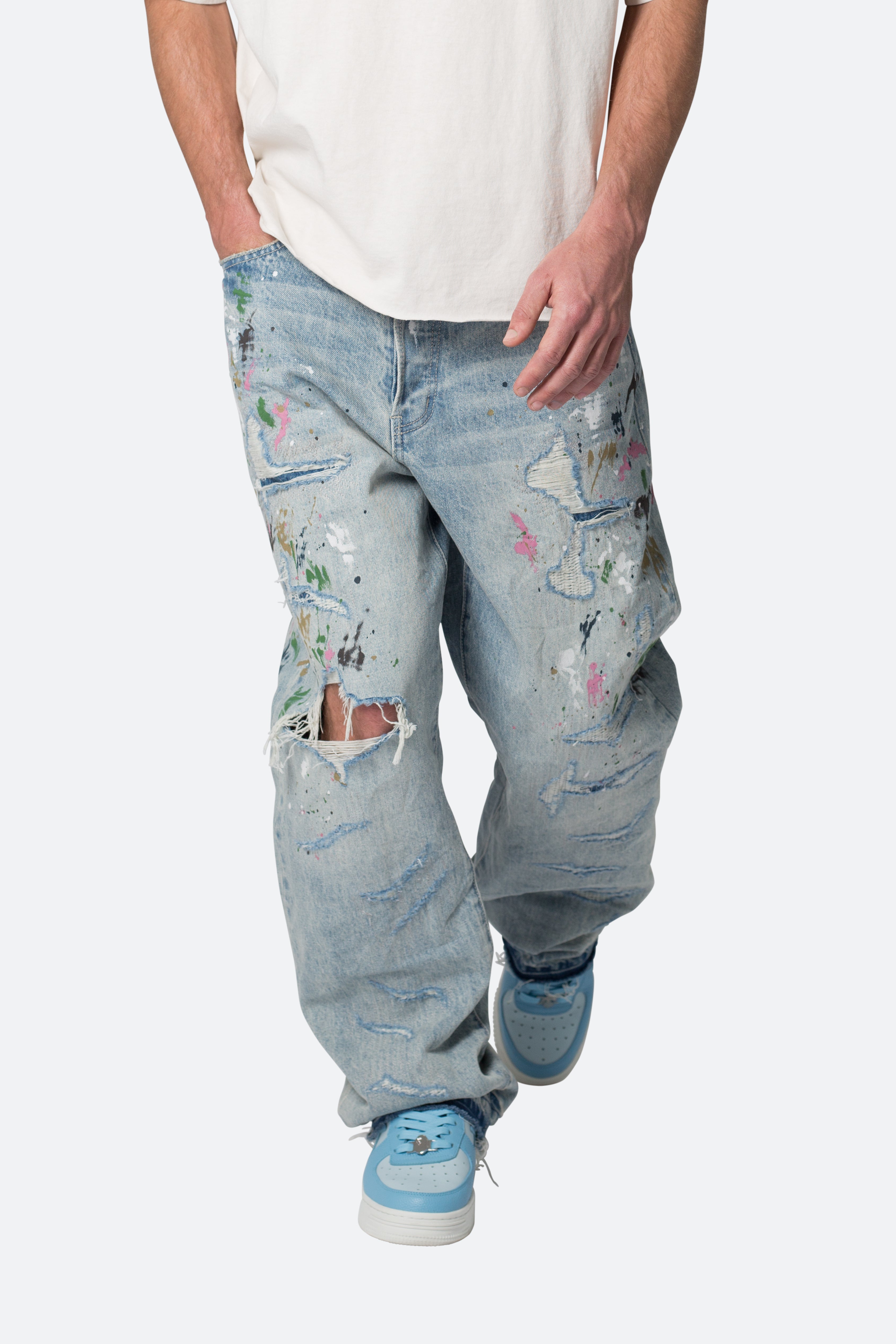 Ultra-Baggy-Paint-Denim-Blue- 
