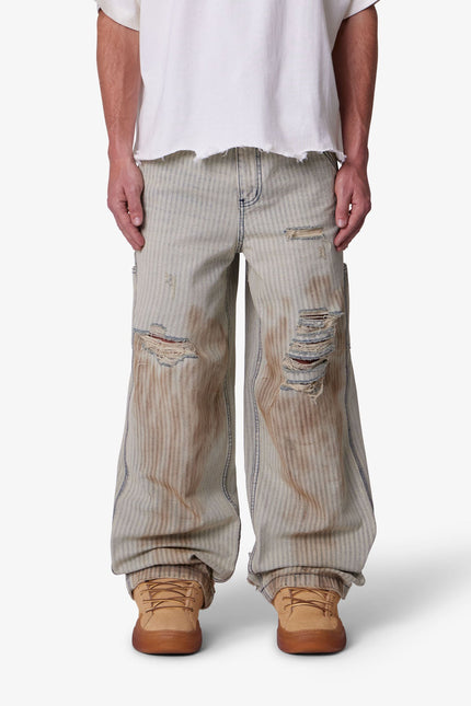 Ultra Baggy Railroad Pants - Multi