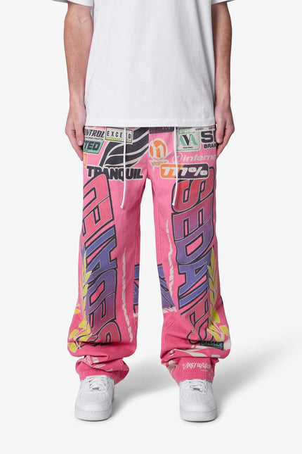 Ultra Baggy Sedated MX Pants - Pink