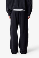 Ultra Baggy Skeleton Sweatpants - Washed Black