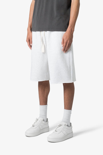 Ultra Baggy Sweatshorts - Heather Grey