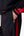 Ultra Baggy Track Pants - Black/Red
