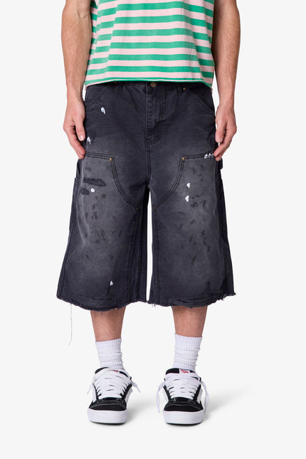 Ultra Baggy Work Shorts - Black
