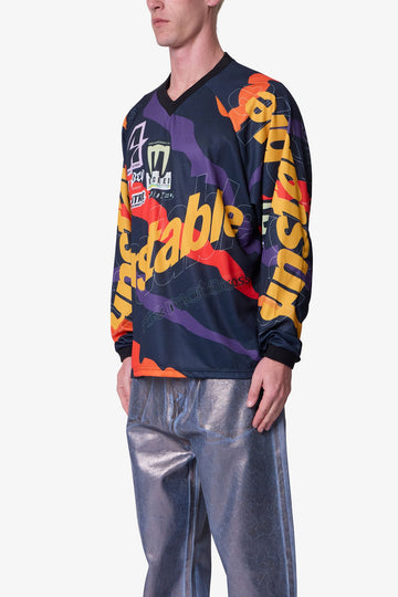 Unstable Moto Shirt - Orange Multi