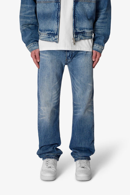 V724 Baggy Chore Denim - Vintage Blue