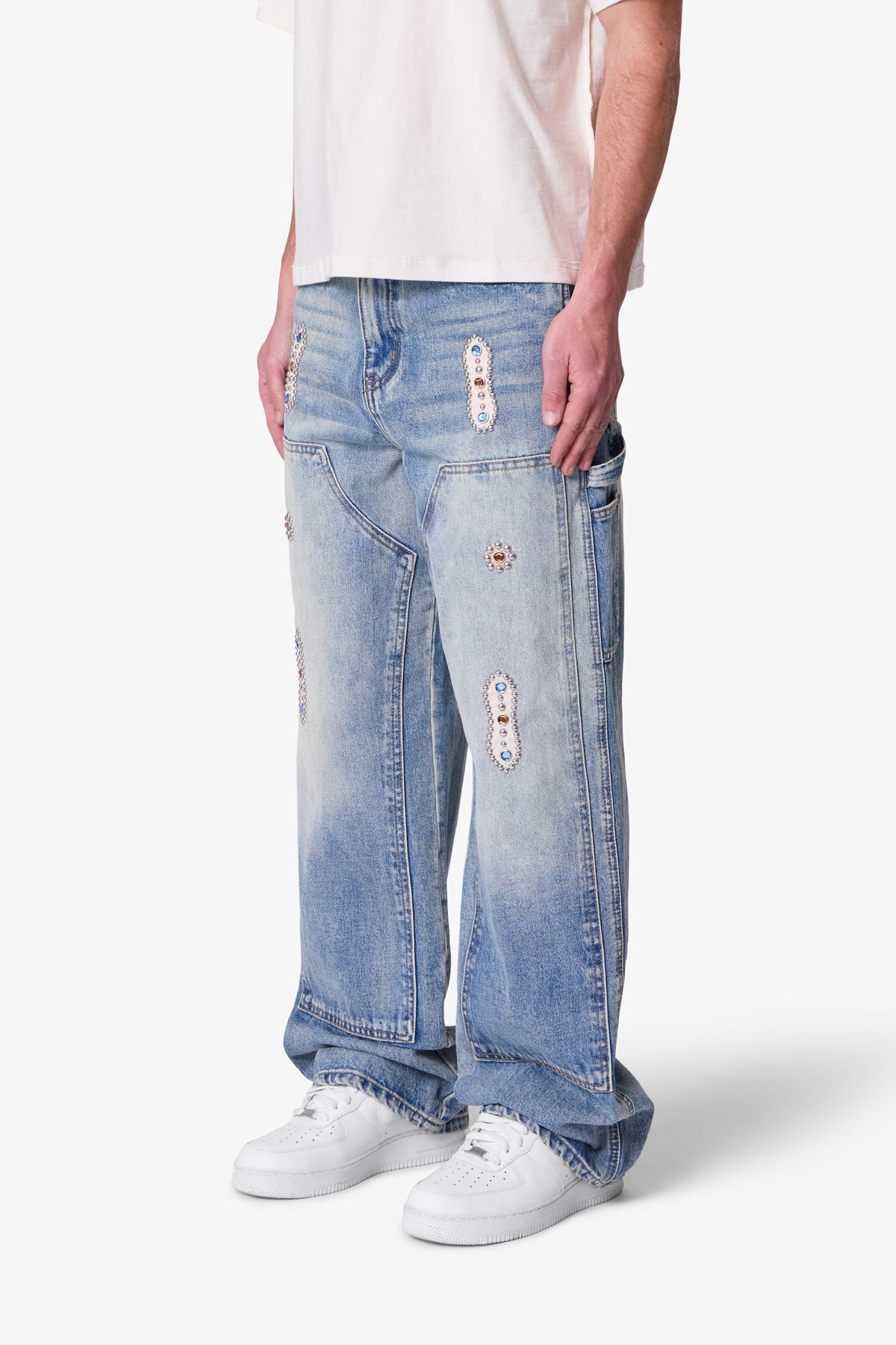 V734 Western Jewel Denim - Blue | mnml