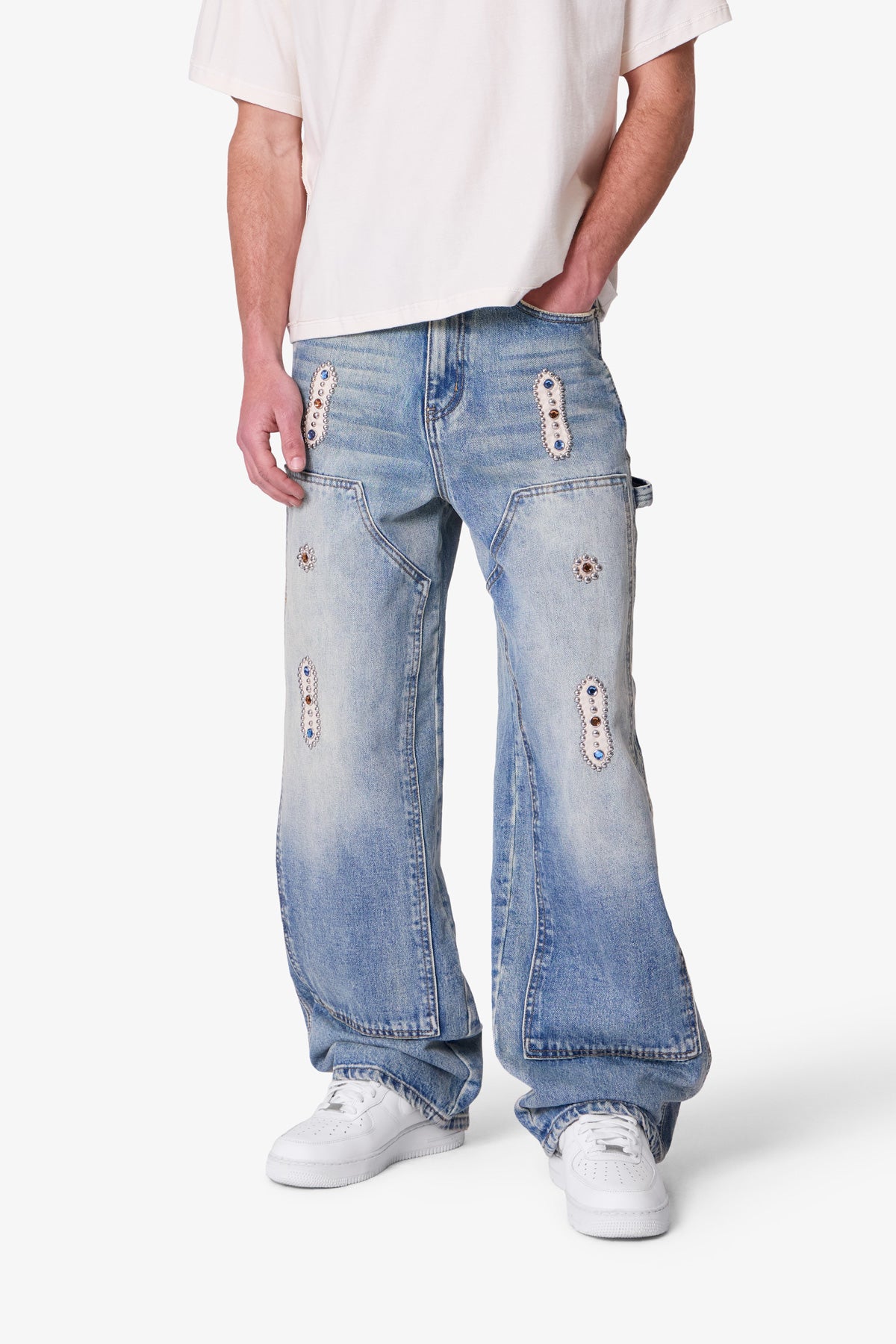 V734 Western Jewel Denim - Blue | mnml