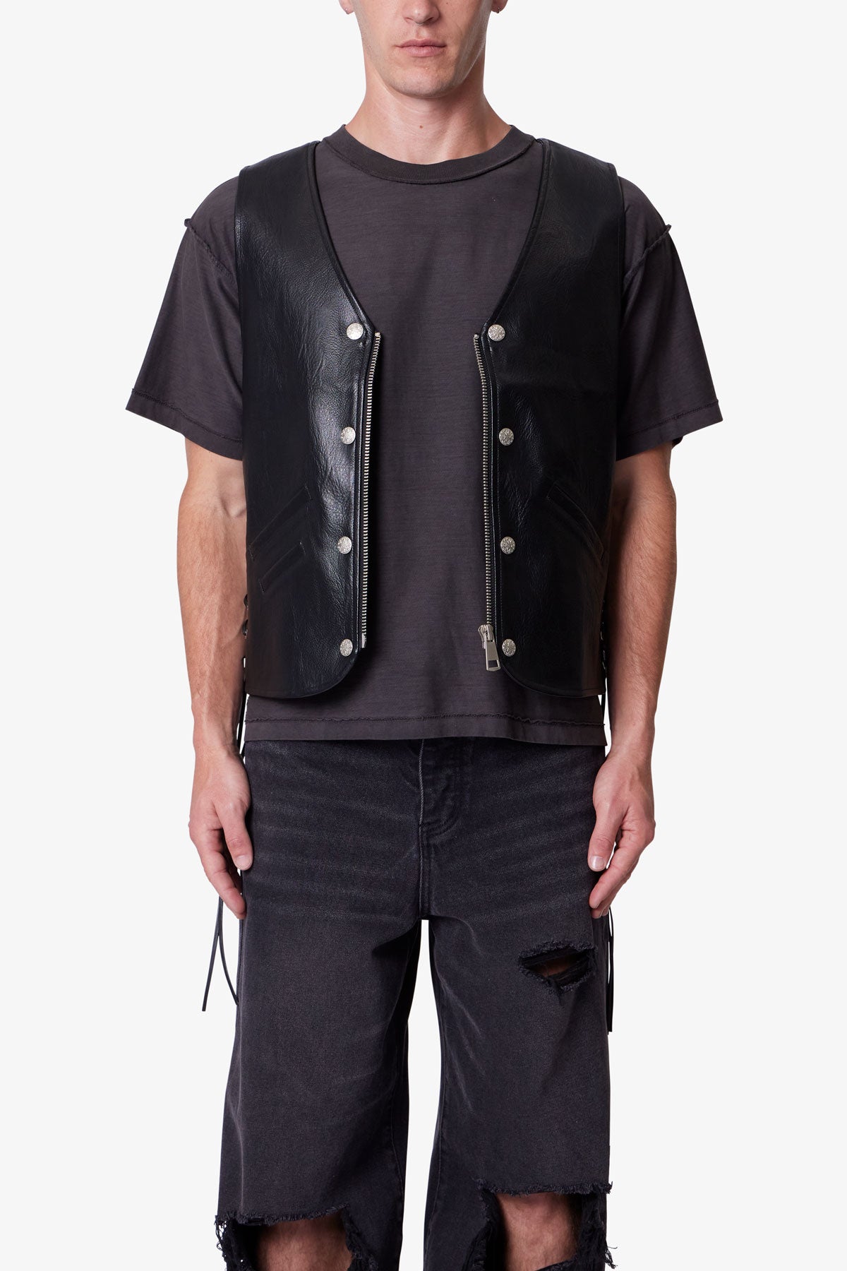 mnml★ レザーシャツ Outerwear Clothing — mnml