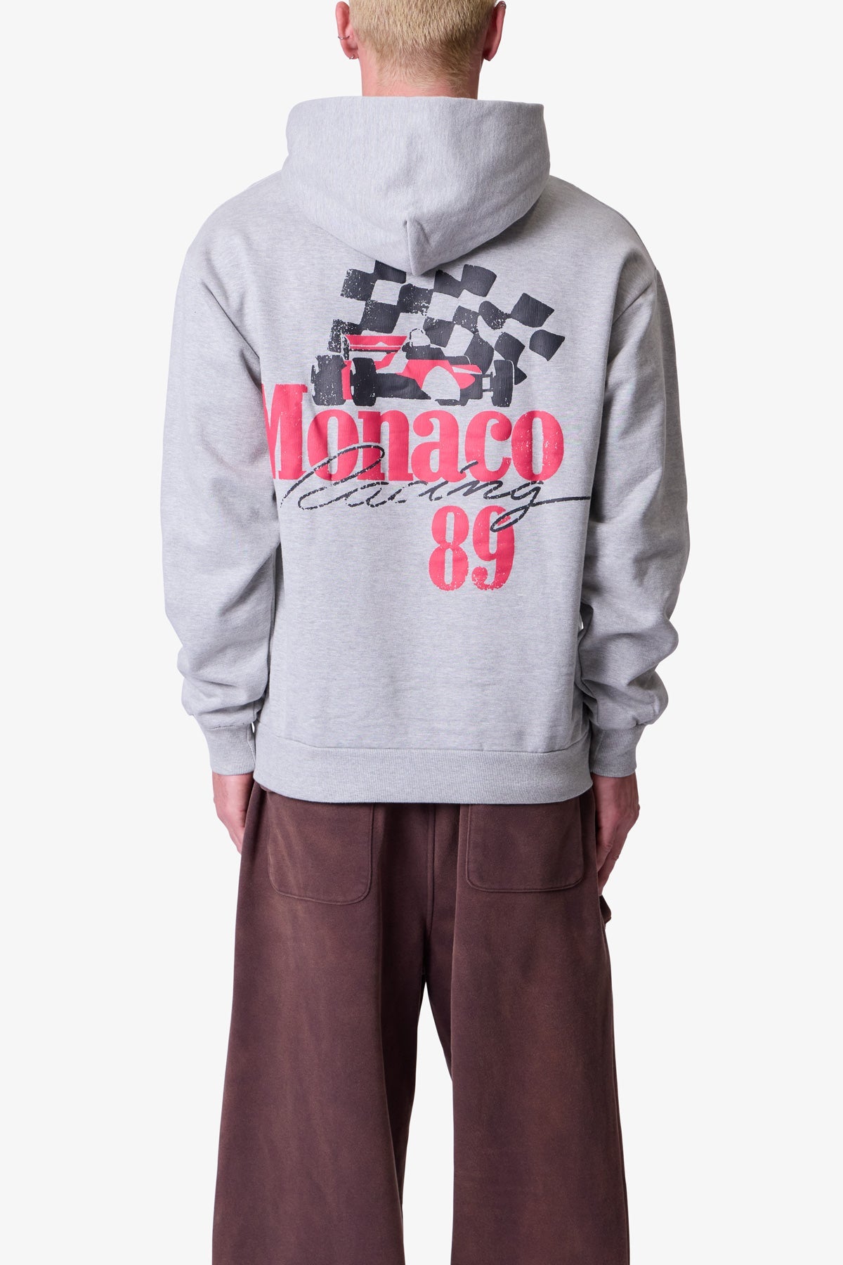 大人気！mnml★WAY OUT WEST パーカー Way Out West Hoodie - Marled Grey | mnml | shop now