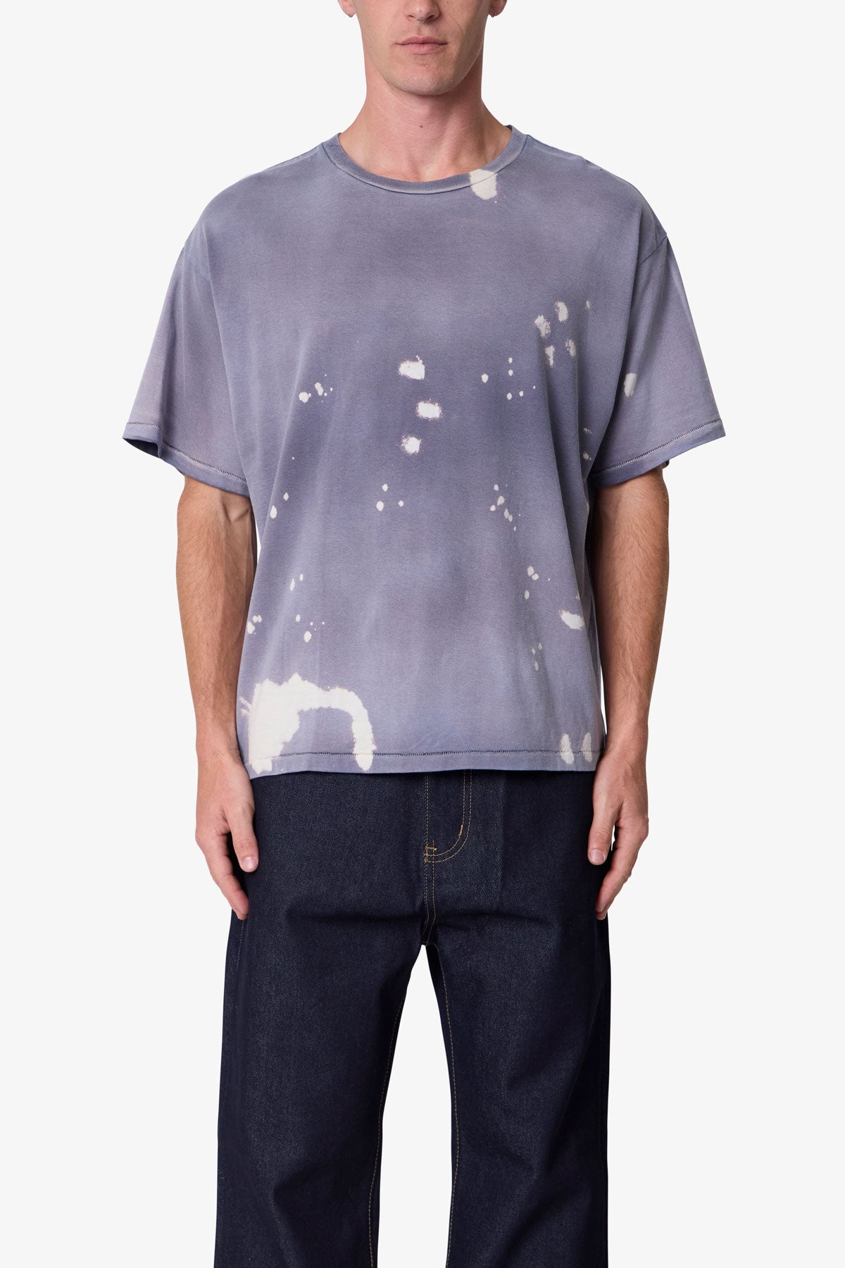 Washed Logo Tee Vintage Painter Tee - Washed Black | mnml