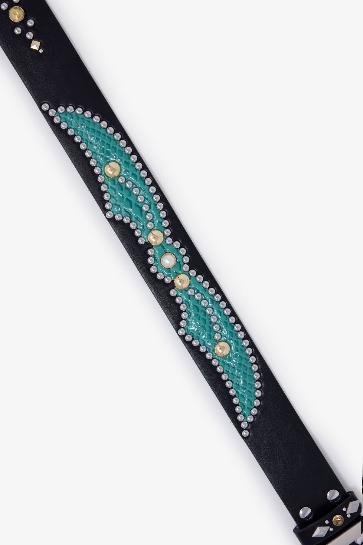 Vintage Python Belt - Black | mnml
