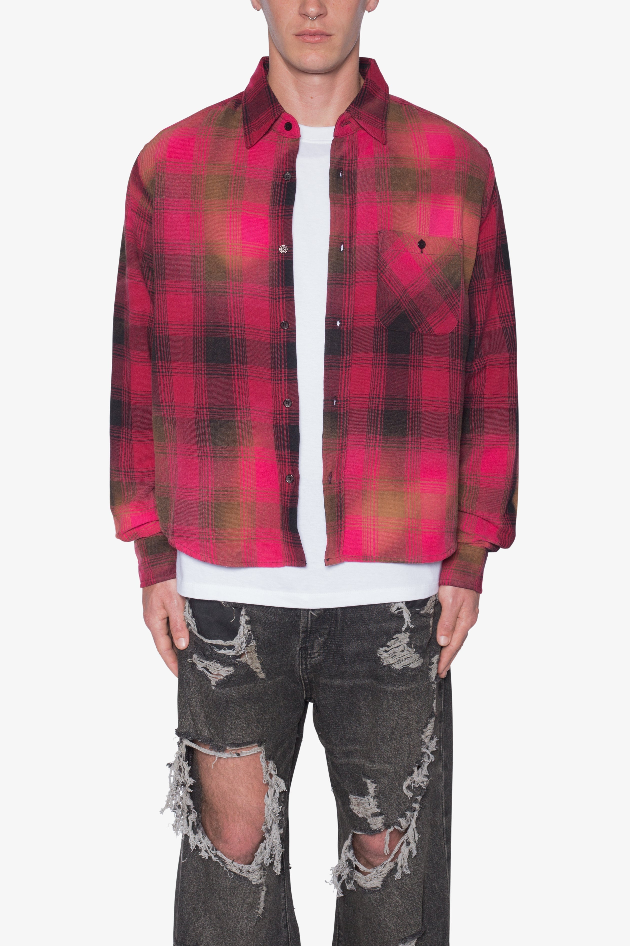 Hooded Bandana Jacket - Red | mnml | shop now Hooded Bandana Jacket - Red | mnml | shop now