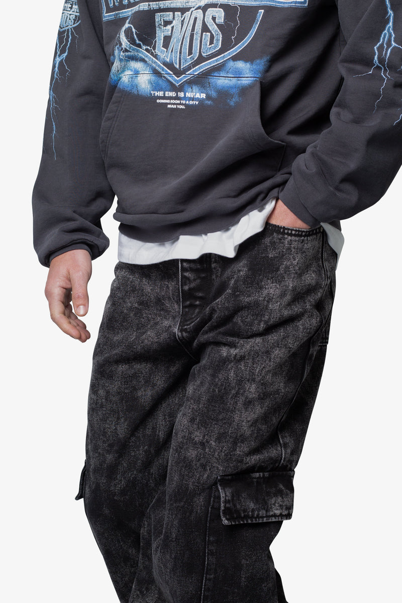 Foo and Foo Baggy Denim Pants (M)