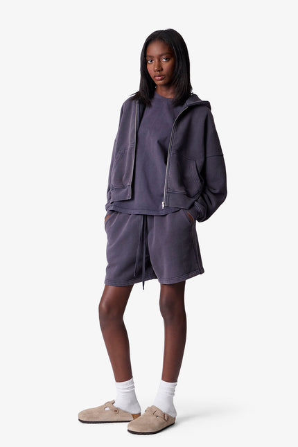 Zip Hoodie - Slate