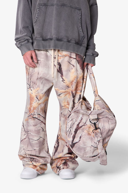 Washed Duffle Bag - Snow Camo