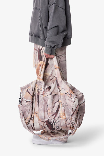 Washed Duffle Bag - Snow Camo