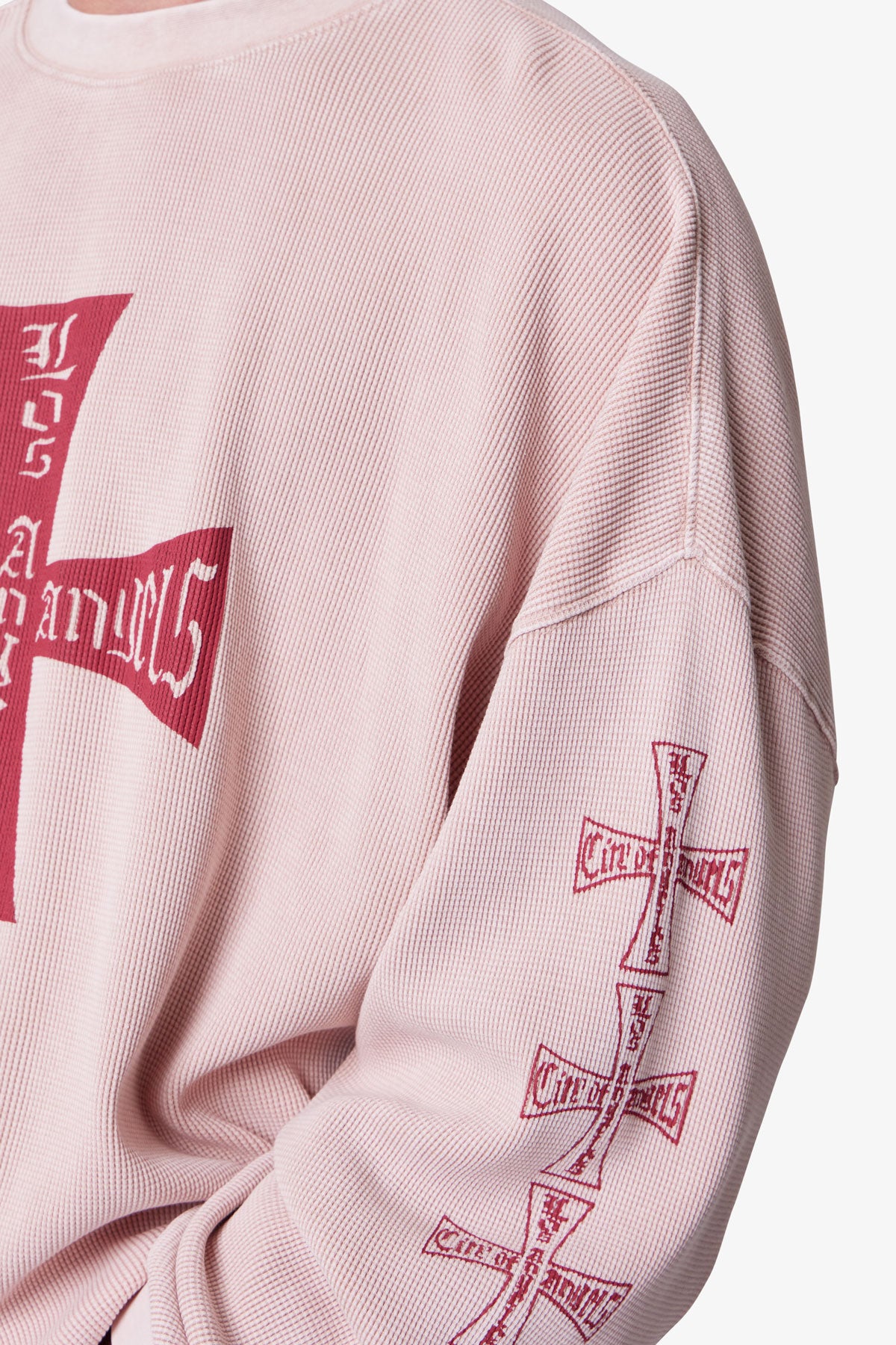 Washed LA Thermal Shirt - Washed White | mnml