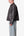 Washed Leather Jacket - Black