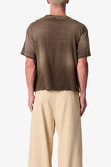 Wasted Life Tee - Washed Black