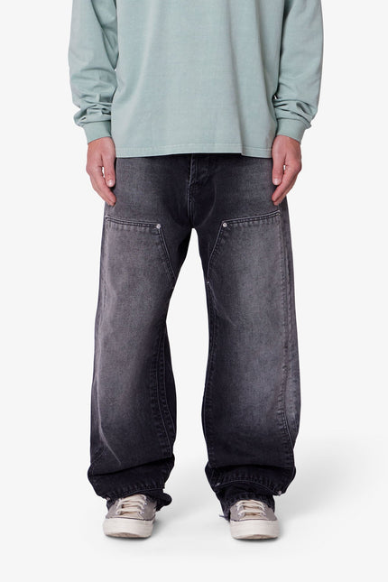 West Double Knee Denim - Black