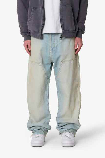 West Double Knee Denim - Blue