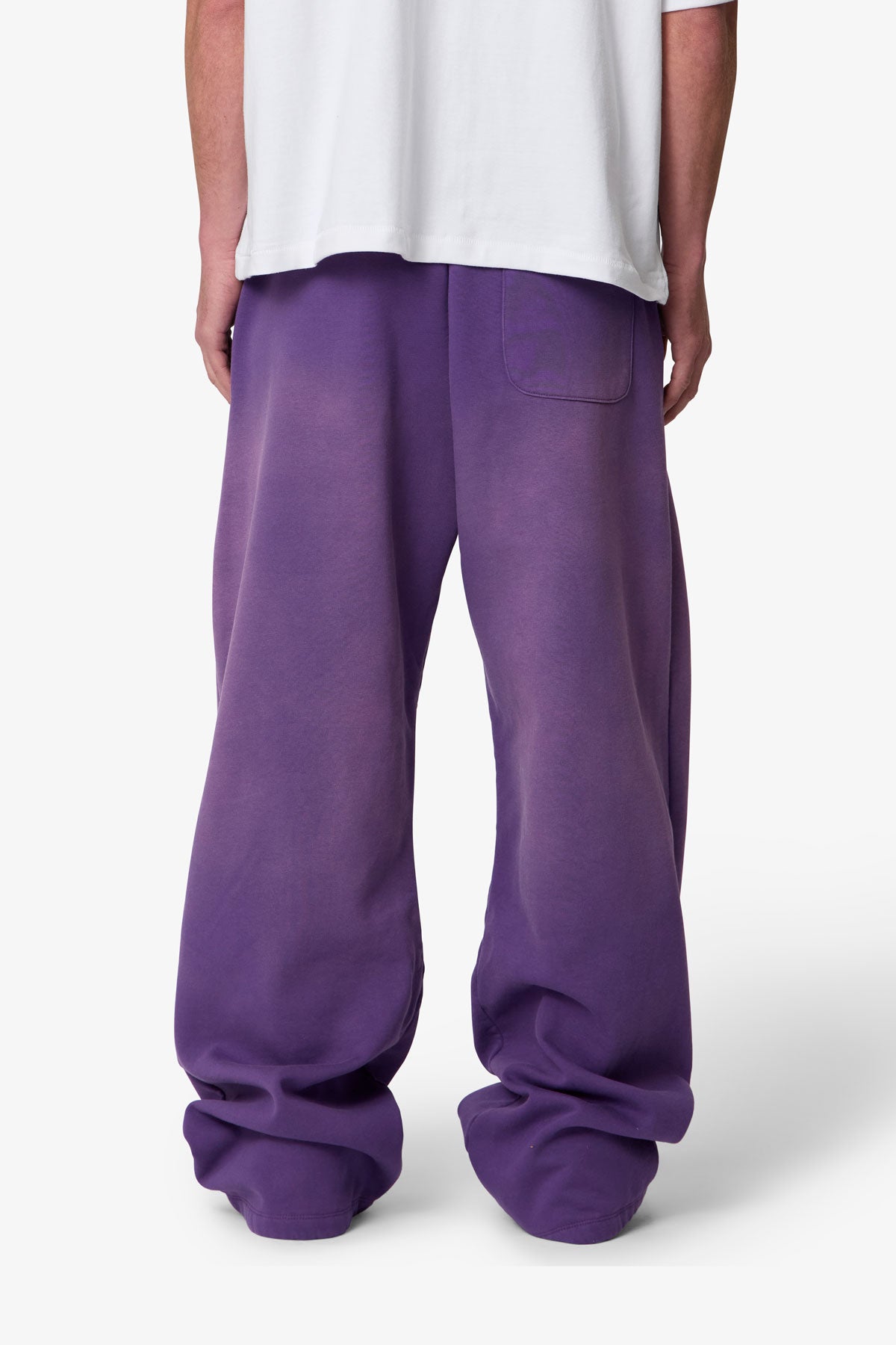 West Double Knee Sweatpants - Purple | mnml