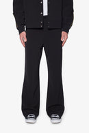 Pantalones de estilo western con costuras - Negro/Dorado