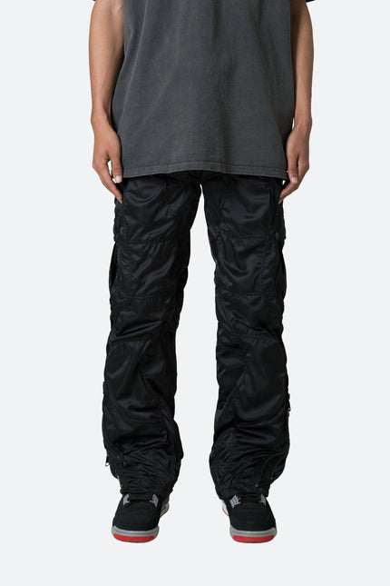 Wired Cargo Pants - Black