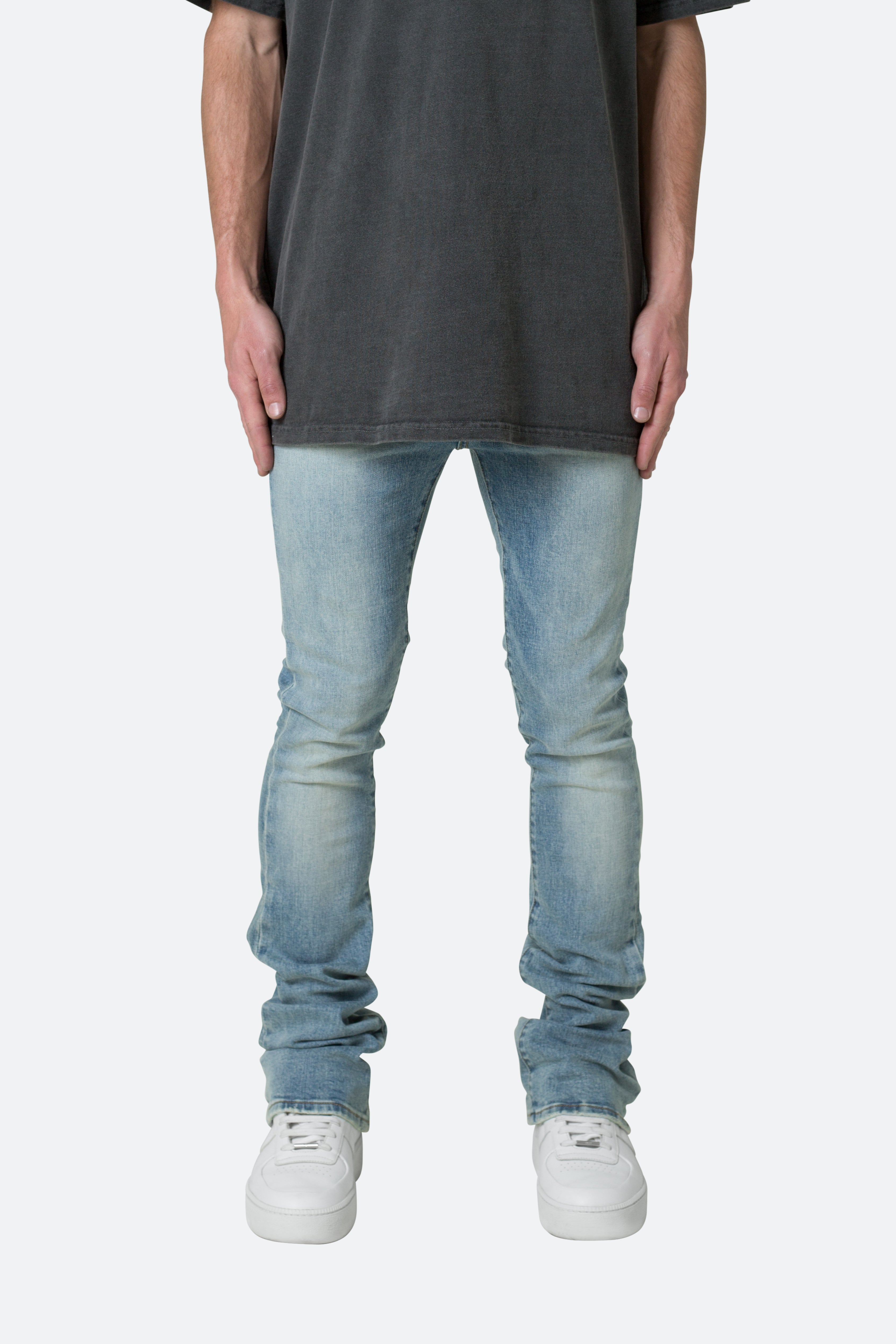 【mnml】X504 STRETCH SKINNY DENIM ストレッチスキニーデニム mnml Men's X504 Stretch Skinny Denim, Grey at Amazon Men's
