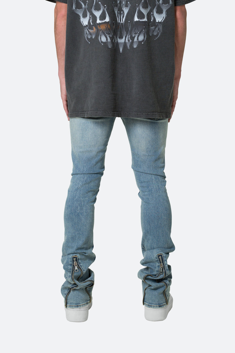 X491 Convertible Skinny Denim - Blue