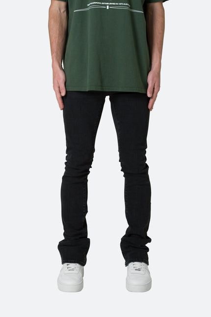 X491 Convertible Skinny Denim - Washed Black