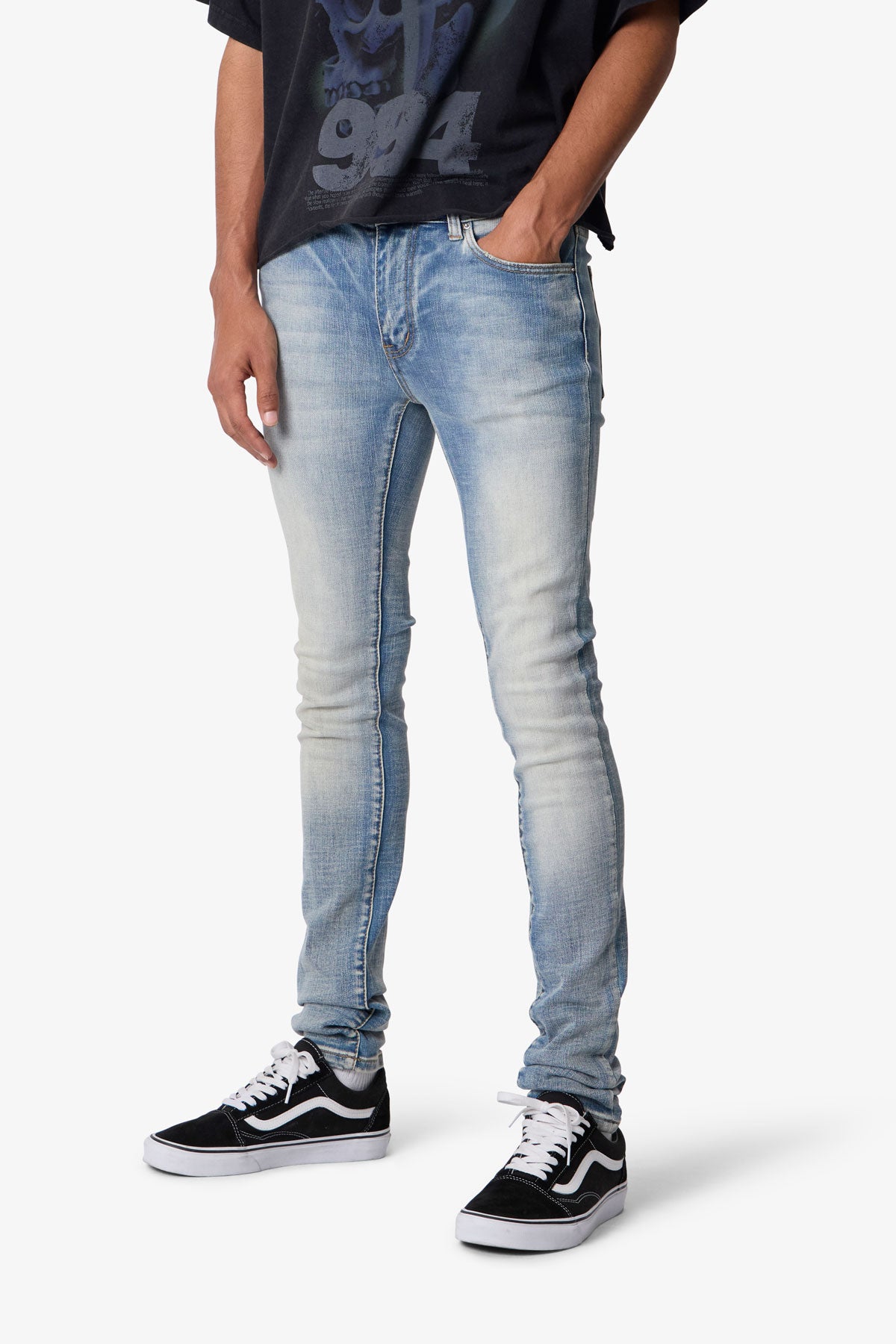 X494 Skinny Denim - Blue | mnml X494 Skinny Denim - Blue | mnml
