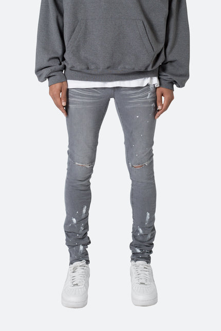 X504 Stretch Skinny Denim - Grey