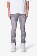 X504 Stretch Skinny Denim - Gris