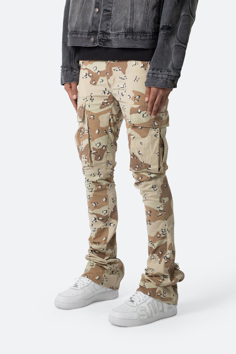 Beige Digi Camo 5 Pocket Jeans - GBNY