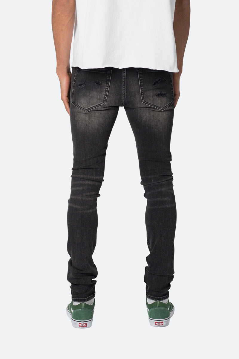 X565 Skinny Denim - Black | mnml | shop now