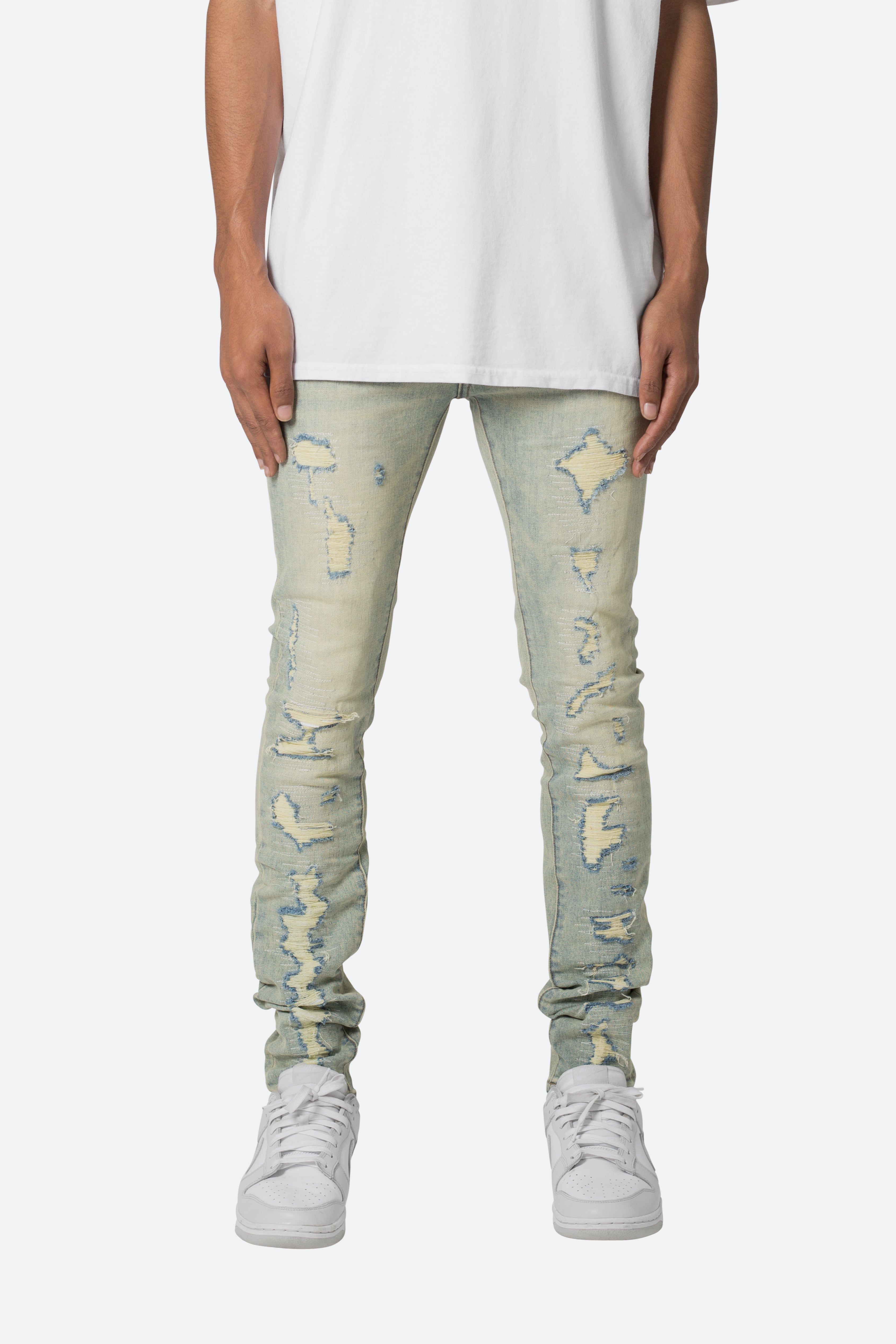 X255 Star Skinny Denim - Light Blue - Light Blue / 33