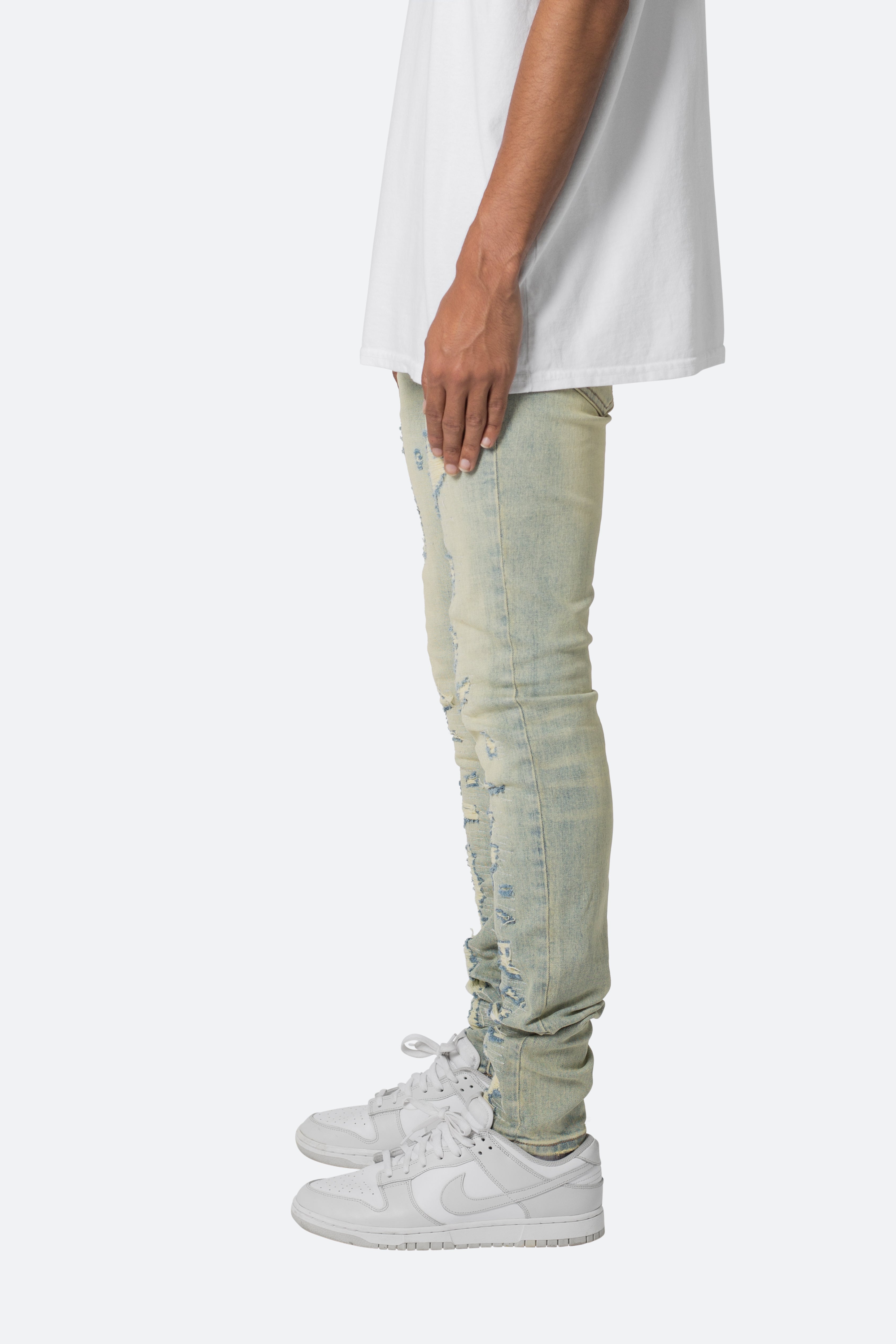 X565 Skinny Denim - Vintage Blue | mnml | shop now