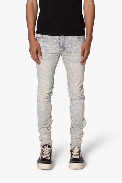 新品　mnml ミニマル X696 PAISLEY SKINNY DENIM X696-Paisley-Patterned-Denim-