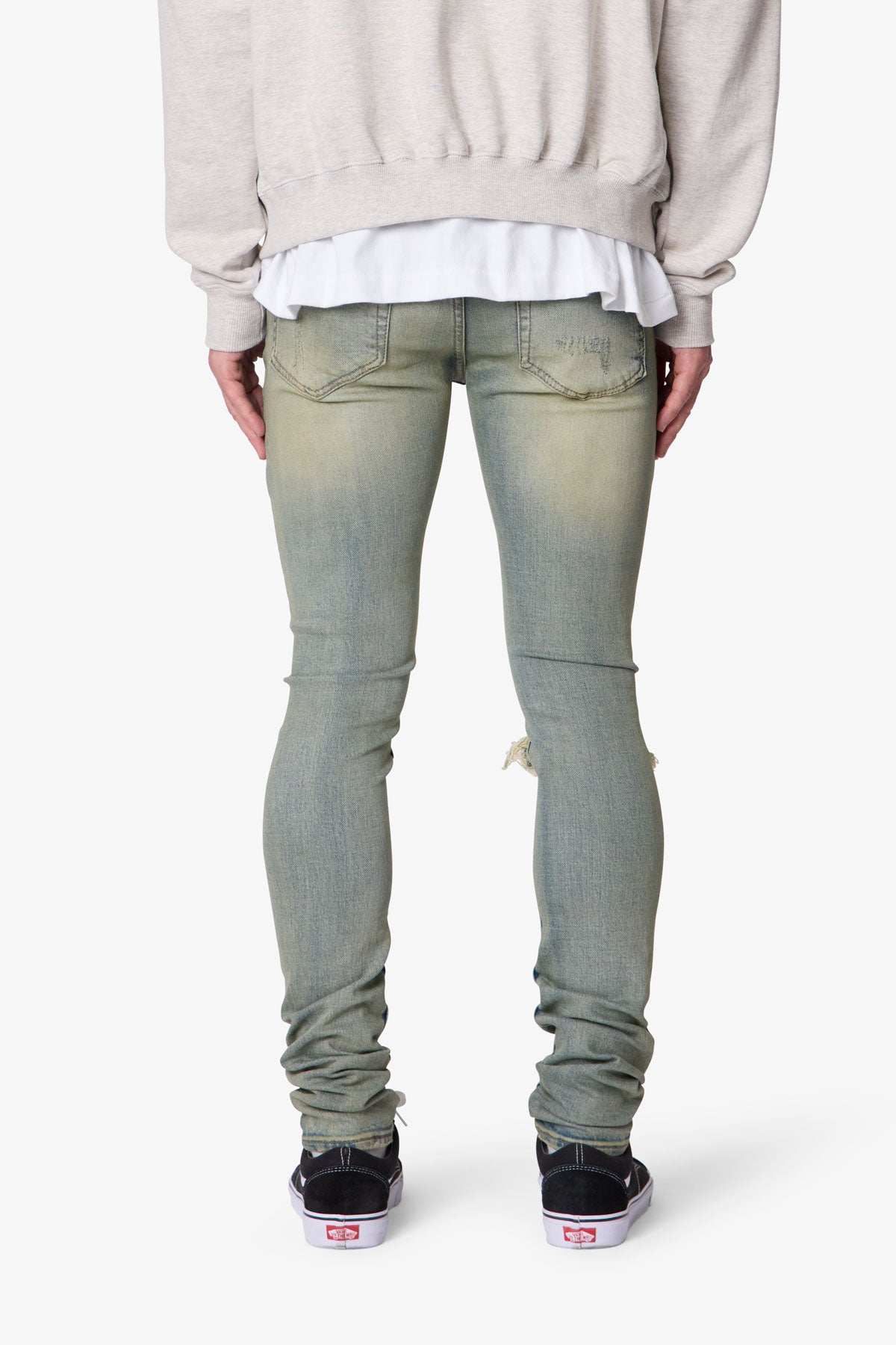 X721 Dusted Skinny Denim - 4th Day Sun Washed Blue | mnml